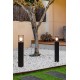 Парковый светильник Faro 71749 KILA 700 Dark grey beacon lamp transparent