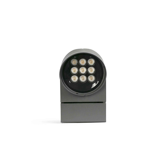 Настенный светильник Faro 71770 MUUR 210 Dark grey projector lamp, 21 Вт, 1337 лм, 3000K