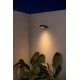 Настенный светильник Faro 71771 MUUR 250 Dark grey projector lamp, 28.5 Вт, 1877 лм, 3000K