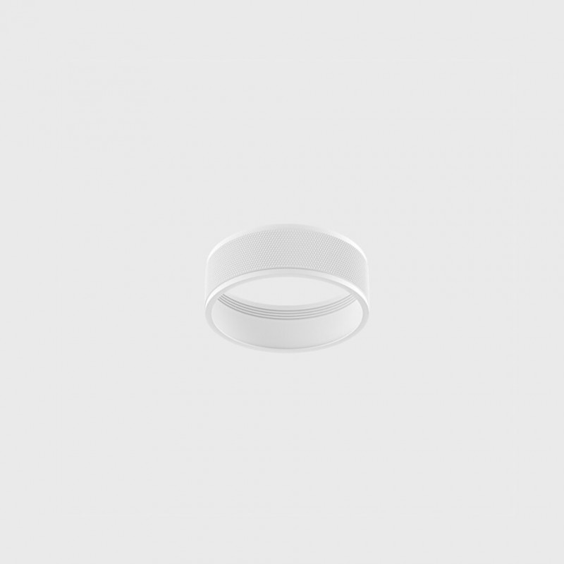 Декоративне кільце SOL M RING GRAIN, D75mm, H26mm, білий (SOL M RING GRAIN WHITE)