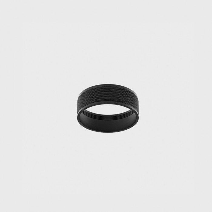Декоративное кольцо SOL M RING GRAIN, D75mm, H26mm, черный (SOL M RING GRAIN BLACK)