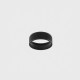 Декоративне кільце SOL M RING GRAIN, D75mm, H26mm, чорний (SOL M RING GRAIN BLACK)