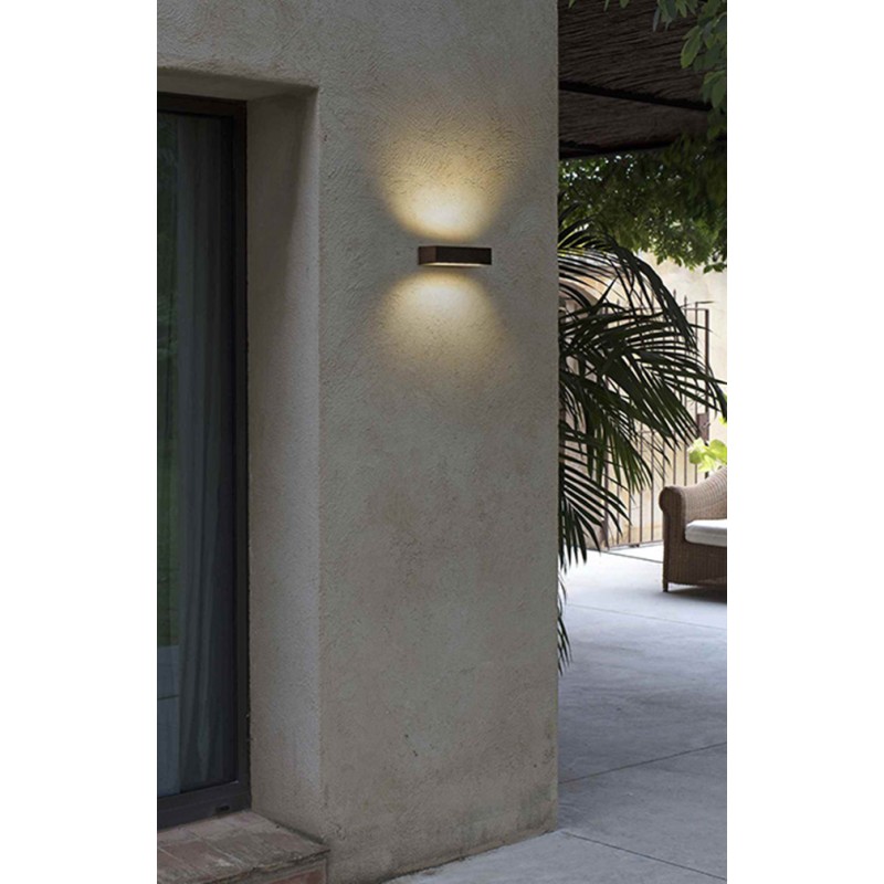 Настенный светильник Faro 71902 Doro 220 Rust wall lamp, 2 Вт, 1000 лм, 3000K