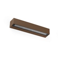 Настінний світильник Faro 71905 Doro 380 Rust wall lamp, 20 Вт, 1800 лм, 3000K