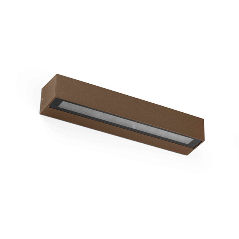 Настенный светильник Faro 71905 Doro 380 Rust wall lamp, 20 Вт, 1800 лм, 3000K