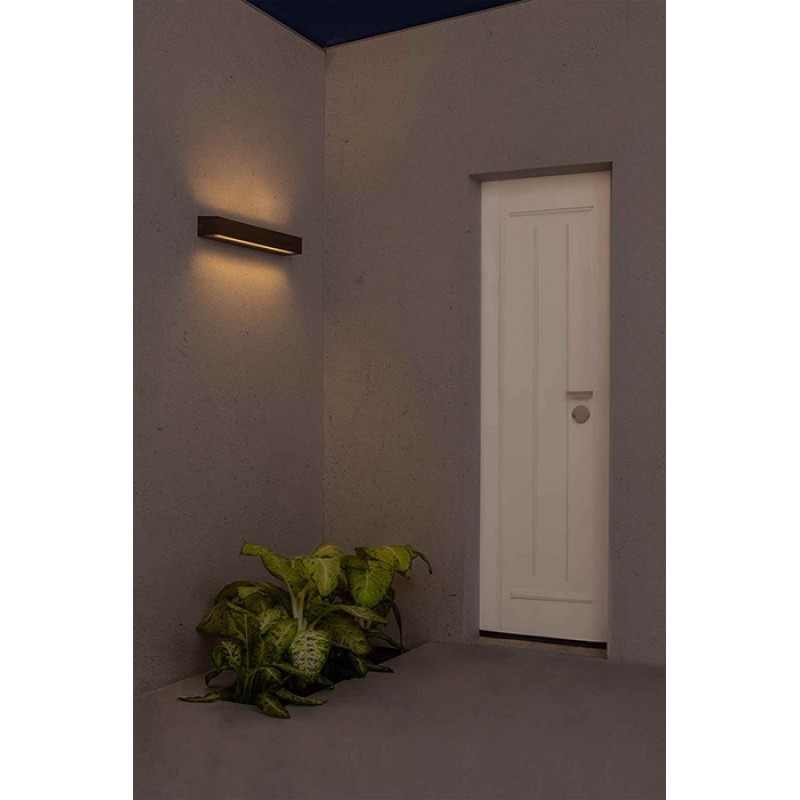 Настенный светильник Faro 71908 Doro 500 Rust wall lamp, 28 Вт, 2700 лм, 3000K