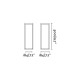 Парковый светильник Faro 71913 KASP 500 Black portable beacon lamp, 2.2 Вт, 150 лм, 2700 - 3000K