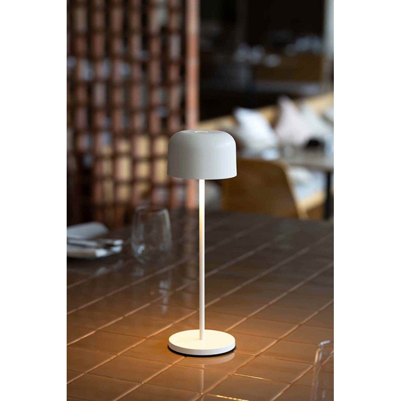 Настольная лампа Faro 71921 Mavis 200 Portable White 2W 2700K, 2 Вт, 150 лм, 2700K