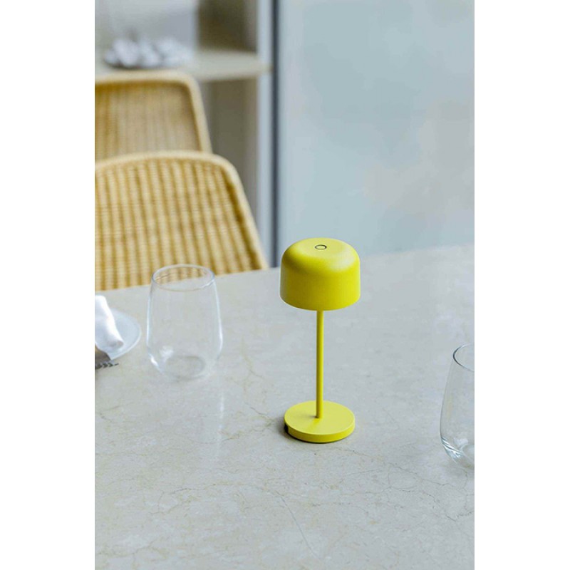 Настольная лампа Faro 71923 Mavis 200 Portable Yellow 2W 2700K, 2 Вт, 150 лм, 2700K