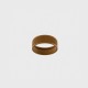 Декоративне кільце SOL M RING GRAIN, D75mm, H26mm, coffee (SOL M RING GRAIN COFFEE)