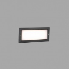 Настінний світильник Faro 72092 STRIPE Dark grey recessed lamp, 5 Вт, 50 лм, 3000K