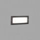Настінний світильник Faro 72092 STRIPE Dark grey recessed lamp, 5 Вт, 50 лм, 3000K