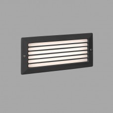 Настінний світильник Faro 72095 STRIPE-1 Dark grey recessed lamp, 5 Вт, 70 лм, 3000K