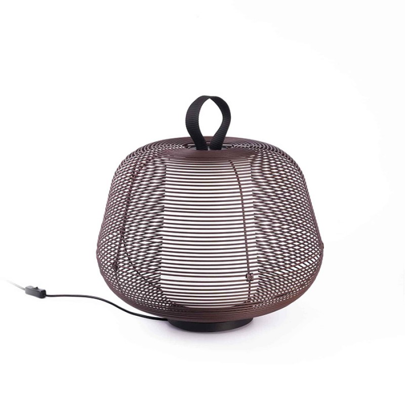 Настольная лампа Faro 72102-157 Nara Portable Corten 1xE27
