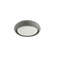Потолочный светильник Faro 72353 Anga 240 Dark grey ceiling lamp, 18 Вт, 1300 лм, 2700K