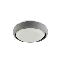 Стельовий світильник Faro 72355 Anga 295 Dark grey ceiling lamp, 24 Вт, 1794 лм, 2700K