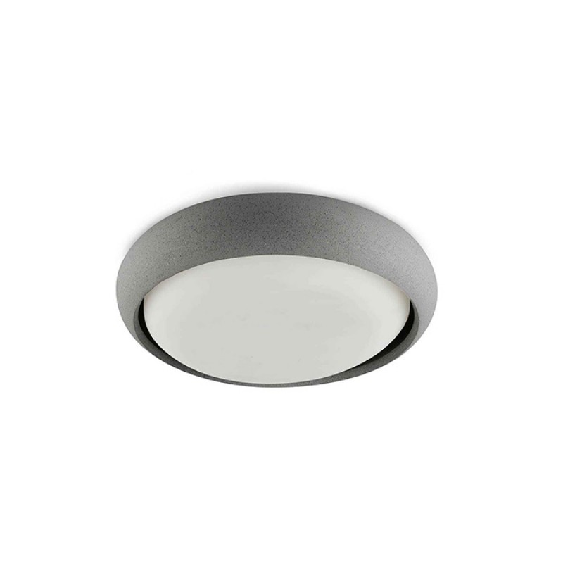 Потолочный светильник Faro 72355 Anga 295 Dark grey ceiling lamp, 24 Вт, 1794 лм, 2700K