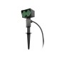 Блок розеток Faro 73100 GARTEN-1 Black Stake Lamp, IP44, с защитной крышкой