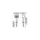Блок розеток Faro 73100 GARTEN-1 Black Stake Lamp, IP44, с защитной крышкой
