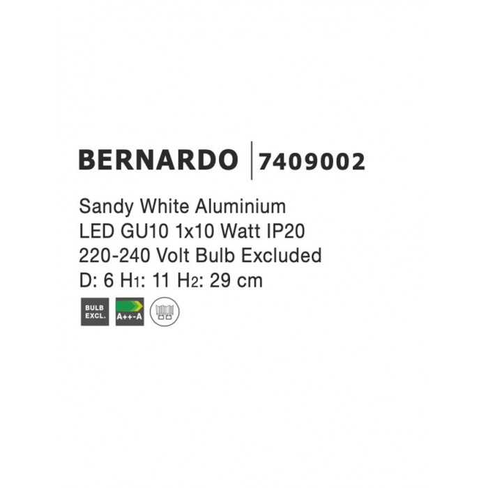 Точковий світильник Nova Luce 7409002 Bernardo