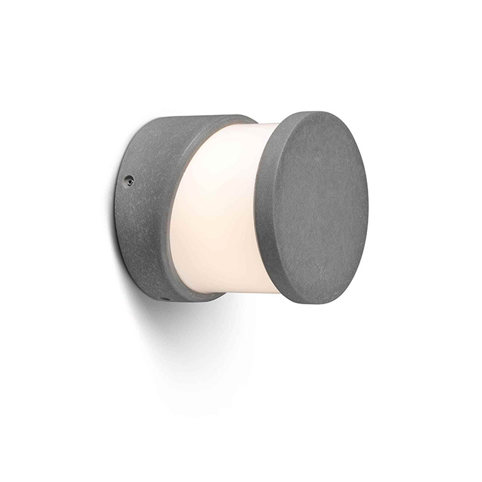 Настенный светильник Faro 74139 Block 135 Grey wall lamp