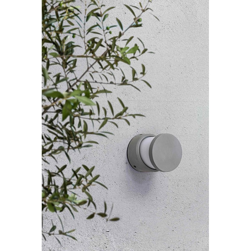 Настінний світильник Faro 74139 Block 135 Grey wall lamp