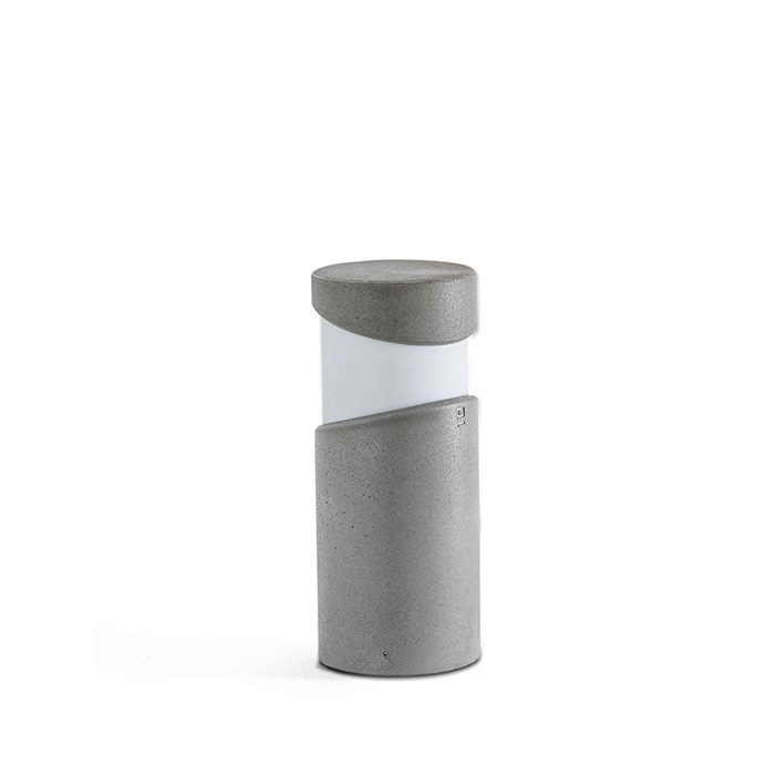 Парковый светильник Faro 74141 Block 350 Grey beacon/post lamp