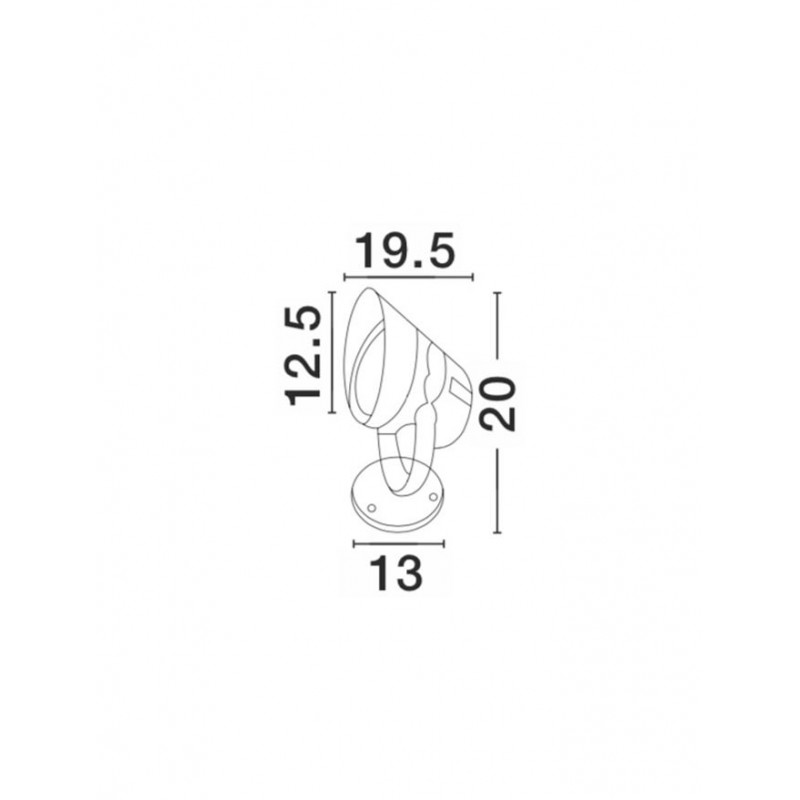 Спот - Nova Luce 742071 North, 18 Вт, 1440 лм, 3000K