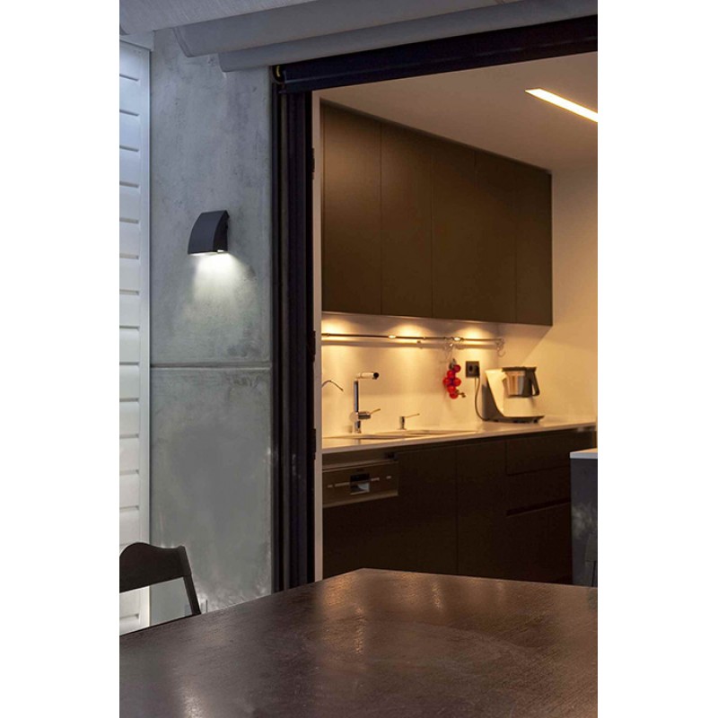 Настінний світильник Faro 74400 PROA Dark grey wall lamp