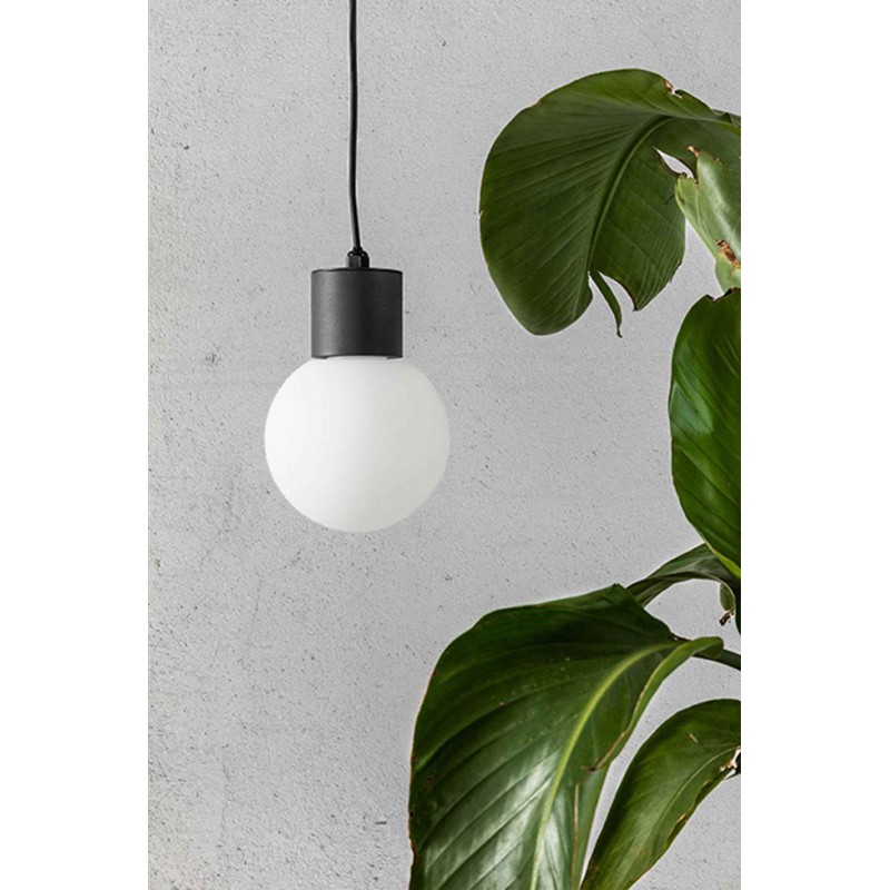 Підвісний світильник Faro 74427C-01 MOON Dark grey pendant lamp