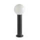 Парковый светильник Faro 74434B-01 MOON 610 Dark grey post lamp