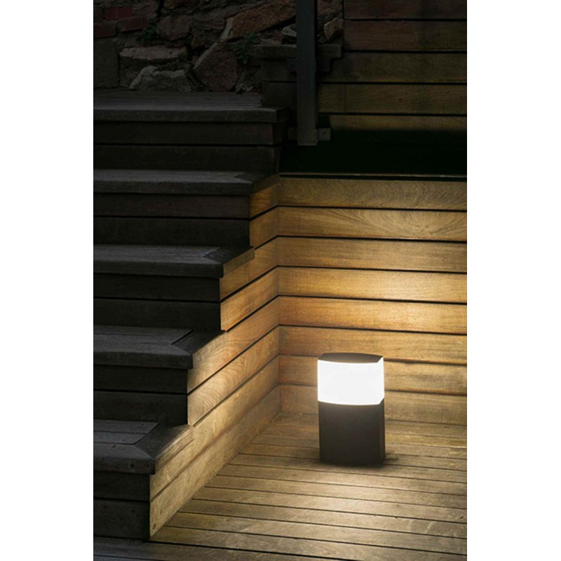 Парковый светильник Faro 74441 DATNA 300 Dark grey post lamp