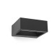 Настенный светильник Faro 74450 ALP 130 Dark grey wall lamp, 8 Вт, 350 лм, 3000K
