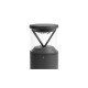 Парковый светильник Faro 750002C RUSH 250 Dark grey post lamp 2700K 180? CASAMBI, 14 Вт, 795 лм, 2700K