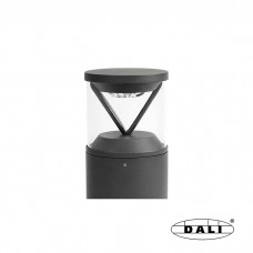 Парковый светильник Faro 750000D RUSH 250 Dark grey post lamp 2700K 360? DALI, 14 Вт, 830 лм, 2700K