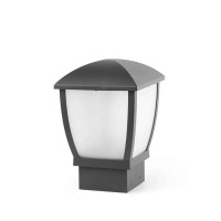 Парковий світильник Faro 75001 WILMA 340 Dark grey post lamp
