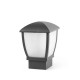 Парковый светильник Faro 75001 WILMA 340 Dark grey post lamp