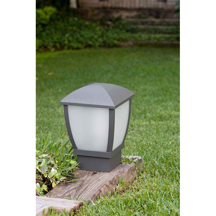 Парковий світильник Faro 75001 WILMA 340 Dark grey post lamp