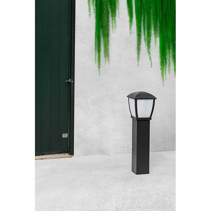 Парковий світильник Faro 75003 WILMA 820 Dark grey beacon lamp