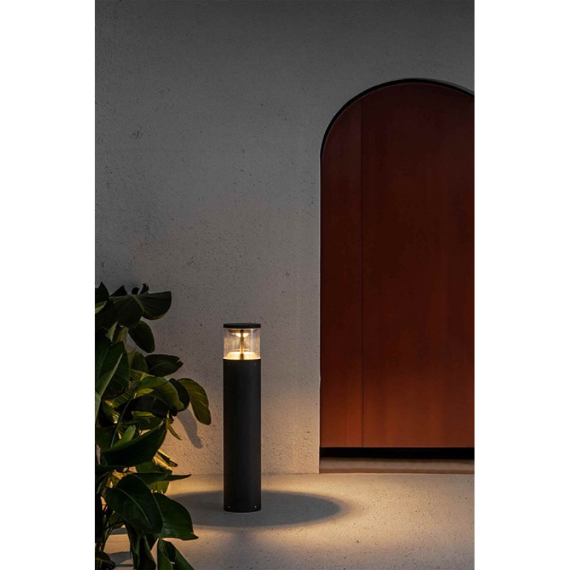 Парковый светильник Faro 750100 RUSH 800 Dark grey beacon lamp 2700K 360?, 20 Вт, 1147 лм, 2700K