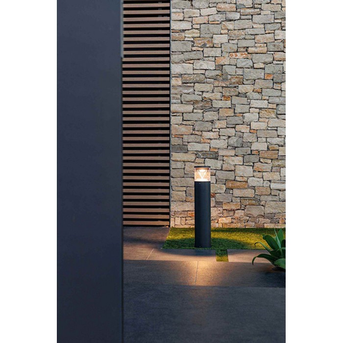 Парковый светильник Faro 750110 RUSH 800 Dark grey beacon lamp 3000K 360?, 20 Вт, 1147 лм, 3000K