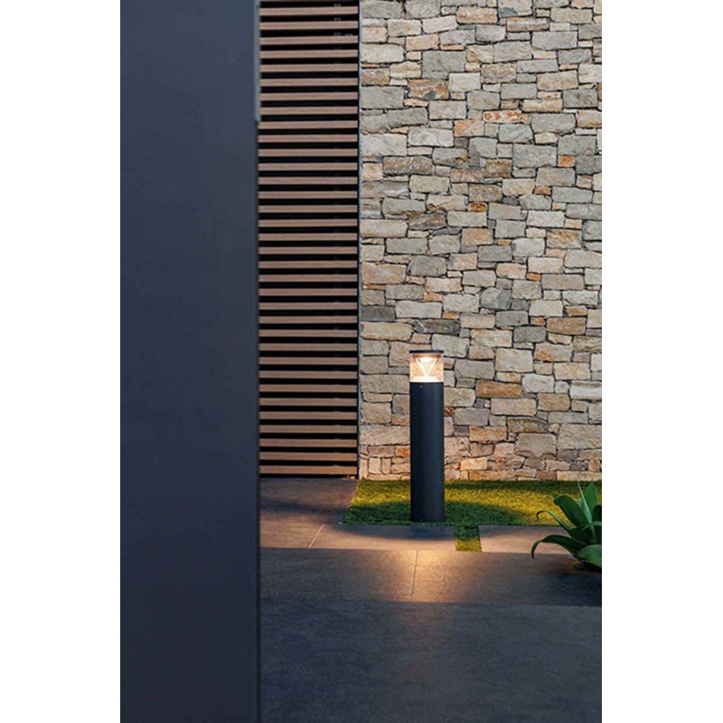 Парковый светильник Faro 750110C RUSH 800 Dark grey beacon lamp 3000K 360? CASAMBI, 20 Вт, 1147 лм, 3000K