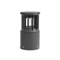 Парковый светильник Faro 751012C SCREEN 250 Dark grey post lamp 3000K 180? CASAMBI, 14 Вт, 695 лм, 3000K