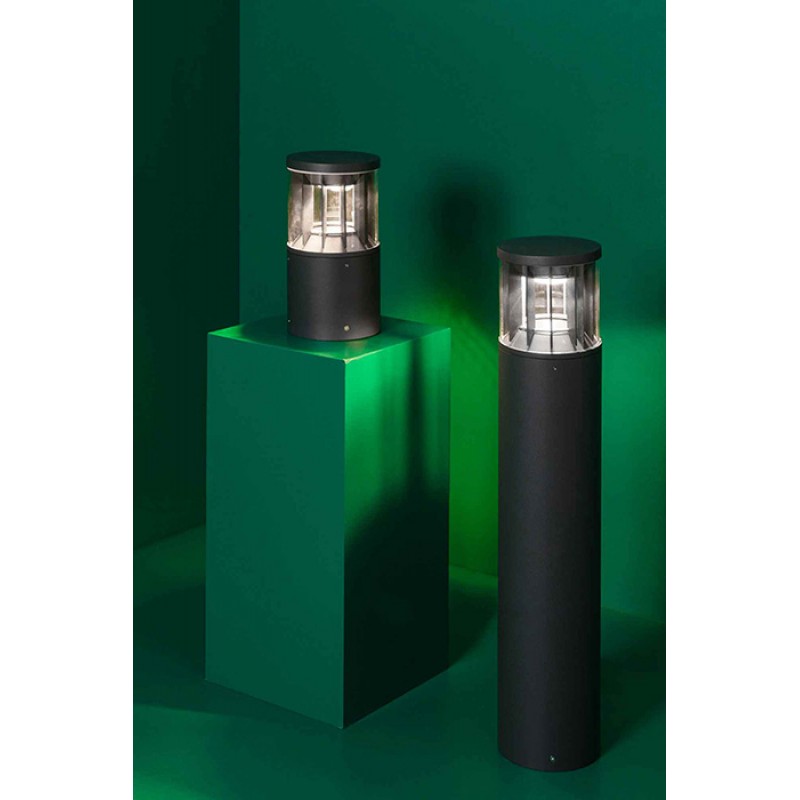 Парковый светильник Faro 751000 SCREEN 250 Dark grey post lamp 2700K 360?, 14 Вт, 712 лм, 2700K