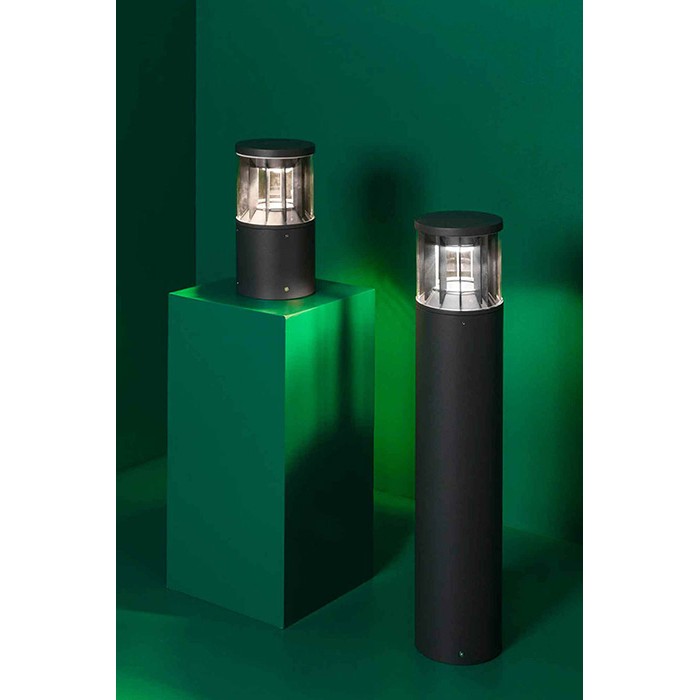 Парковый светильник Faro 751000D SCREEN 250 Dark grey post lamp 2700K 360? DALI, 14 Вт, 712 лм, 2700K