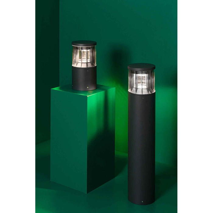 Парковый светильник Faro 751111C SCREEN 800 Dark grey beacon lamp 3000K 360? wide CASAMBI, 20 Вт, 1225 лм, 3000K