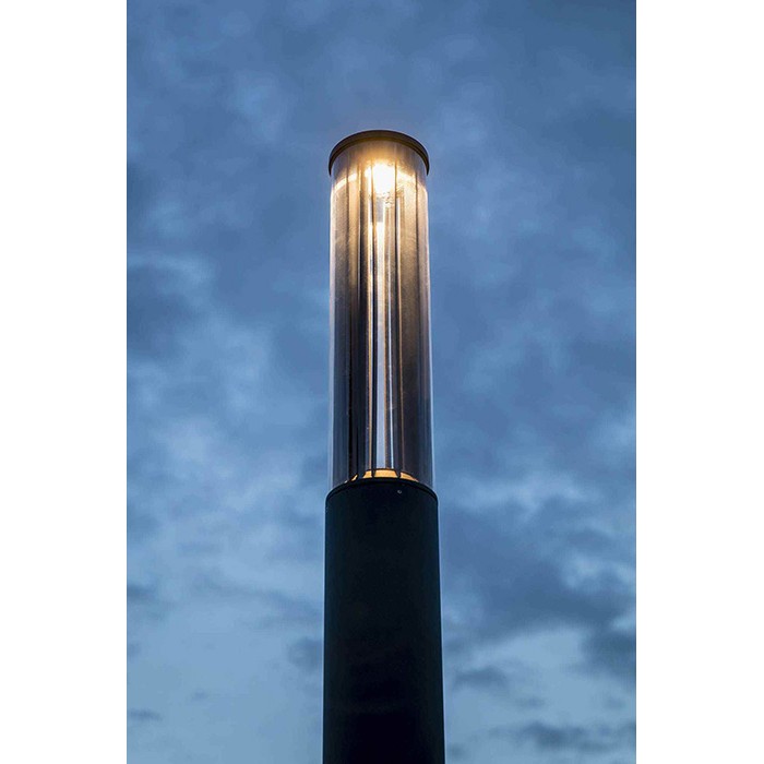 Фонарный столб Faro 751200 SCREEN 3100 Dark grey pole lamp 2700K 360?, 38 Вт, 2370 лм, 2700K