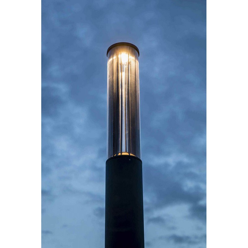 Фонарный столб Faro 751220D SCREEN 3100 Dark grey pole lamp 4000K 360? DALI, 38 Вт, 2370 лм, 4000K