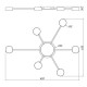 Потолочный светильник Imperium Light 751682.01.01 Freeda