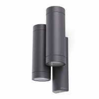 Настенный светильник Faro 75503 STEPS 4L Dark grey wall lamp double